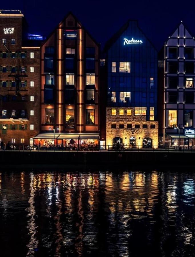 Baltic Riviera Apartments - Luxurious Apartment With Patio And River View Gdańsk Eksteriør bilde