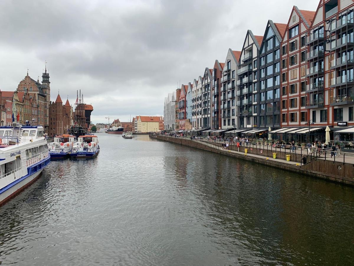 Baltic Riviera Apartments - Luxurious Apartment With Patio And River View Gdańsk Eksteriør bilde